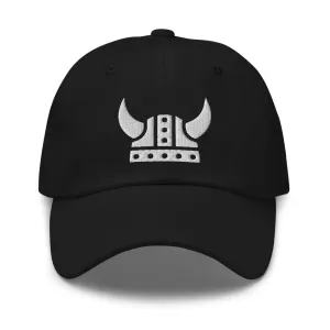 Viking Helmet Embroidered Hat