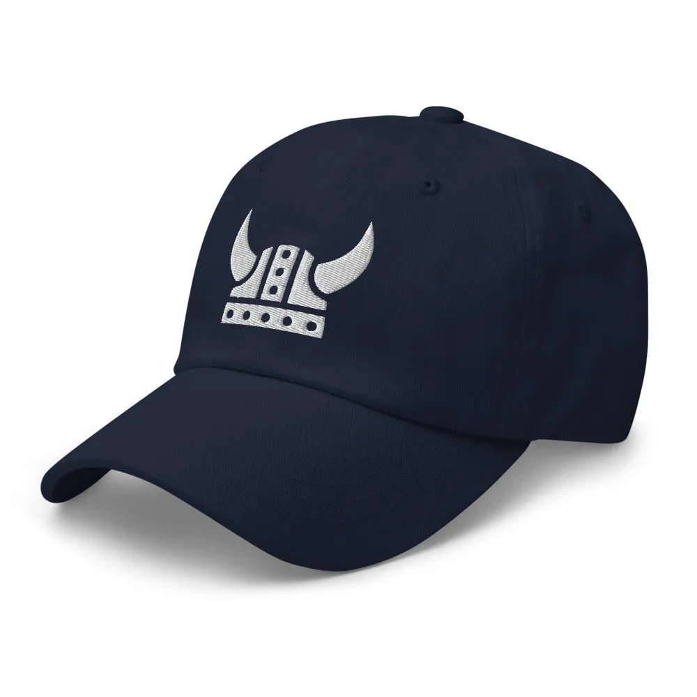 Viking Helmet Embroidered Hat