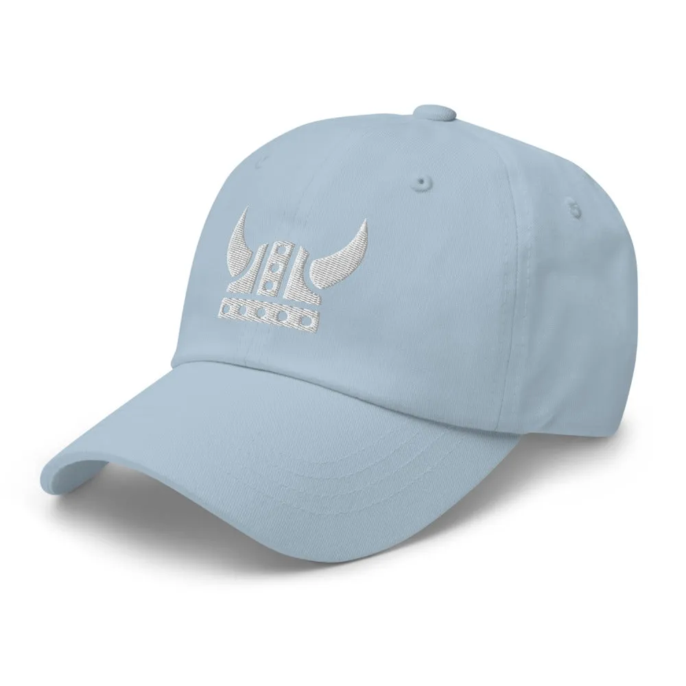 Viking Helmet Embroidered Hat