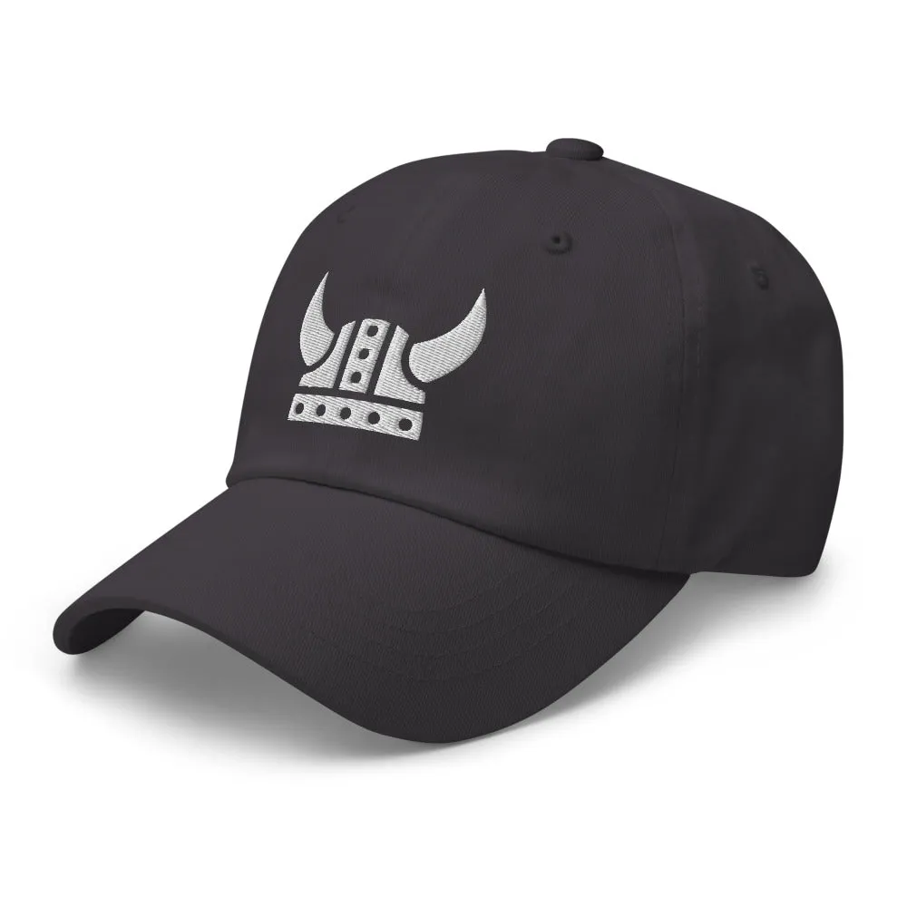 Viking Helmet Embroidered Hat