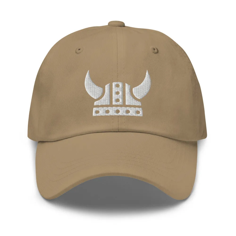 Viking Helmet Embroidered Hat