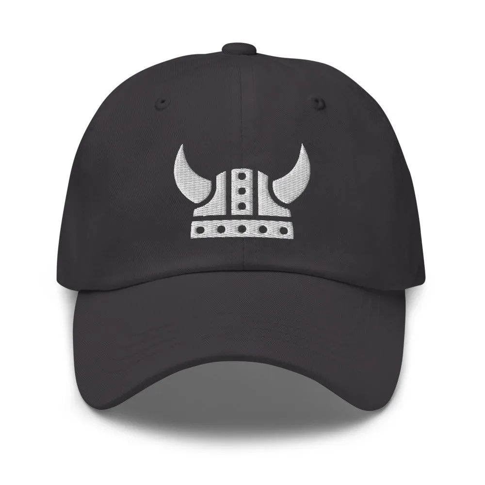 Viking Helmet Embroidered Hat