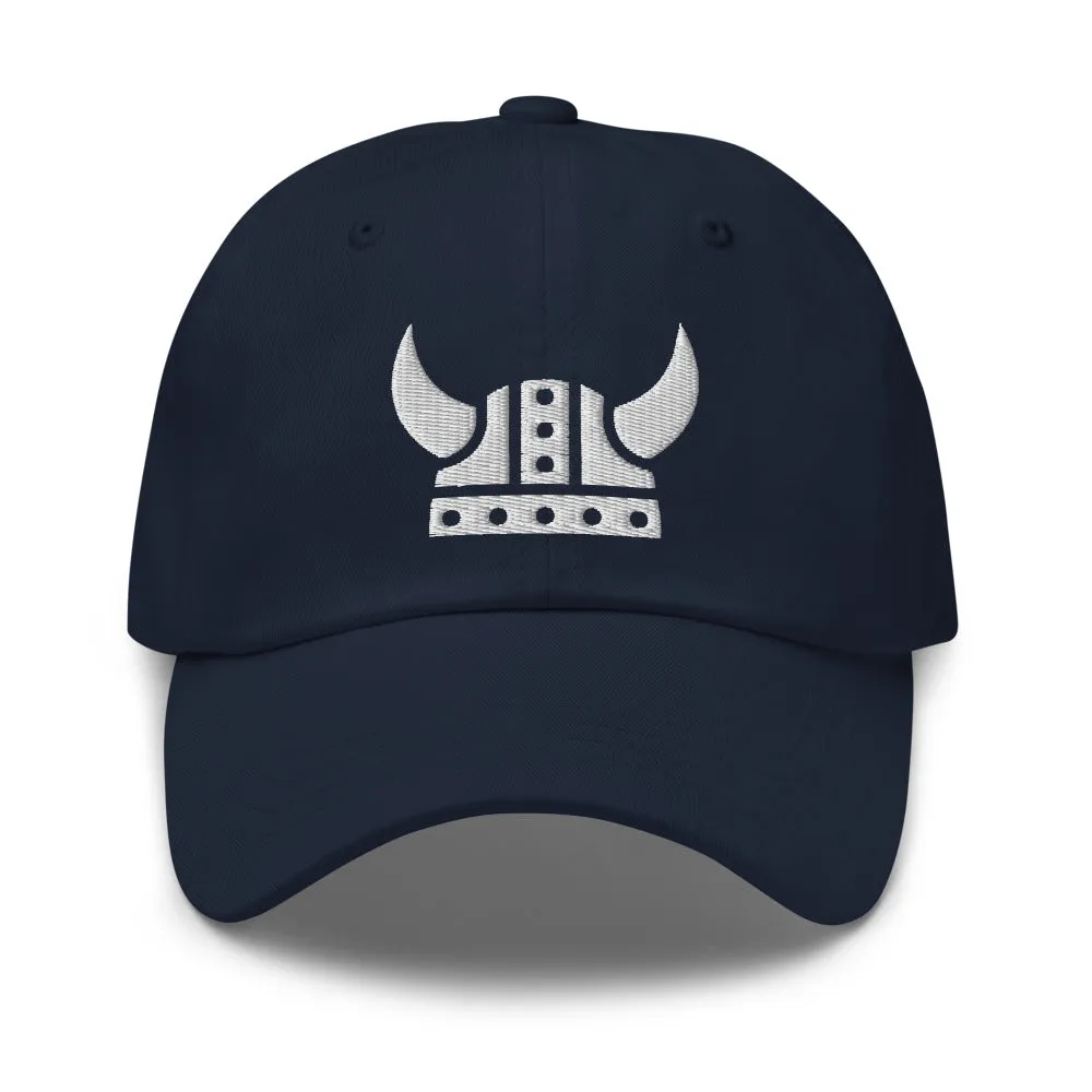 Viking Helmet Embroidered Hat