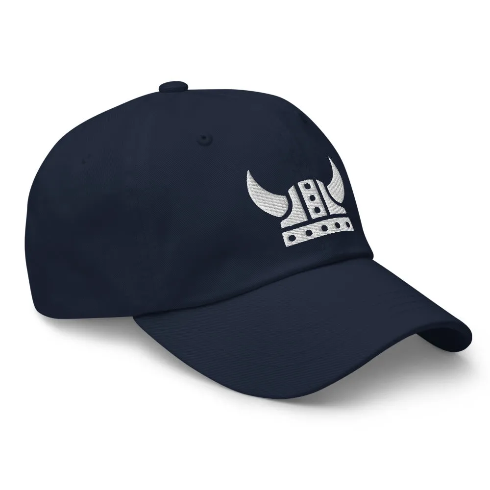 Viking Helmet Embroidered Hat