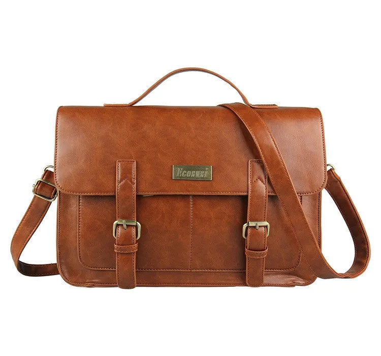 Vintage Men Messenger Bags Brand Satchel men's briefcases office men crossbody bags