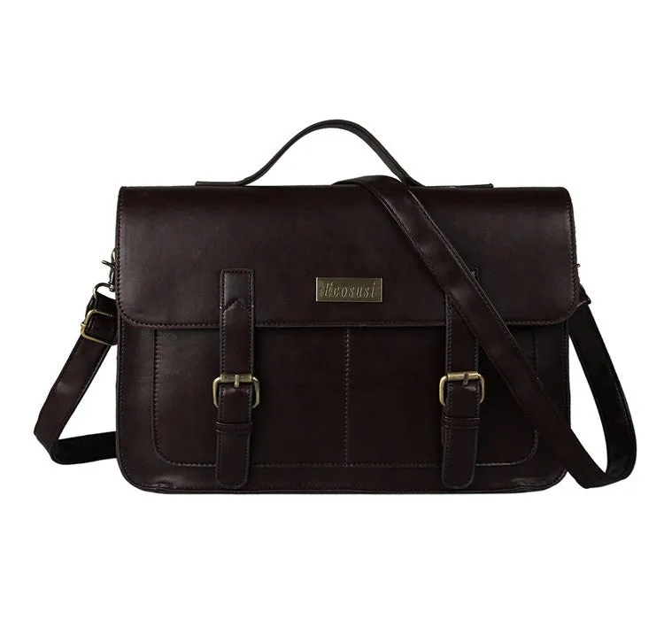 Vintage Men Messenger Bags Brand Satchel men's briefcases office men crossbody bags