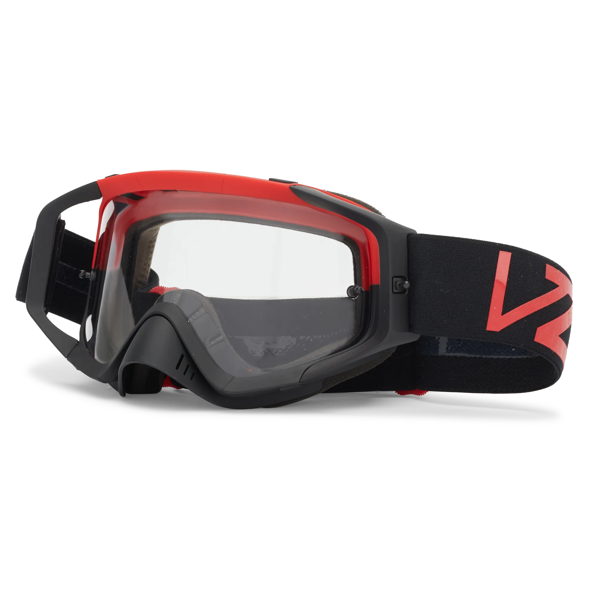 VonZipper Porkchop Elrod Goggle - Black/Red Clear