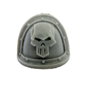 Warhammer 40K Chaos Space Marine Iron Warriors MKII Shoulder Pad Bits