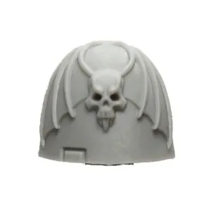 Warhammer 40K Games Workshop Space Marines Night Lords MKVI Shoulder Pad A