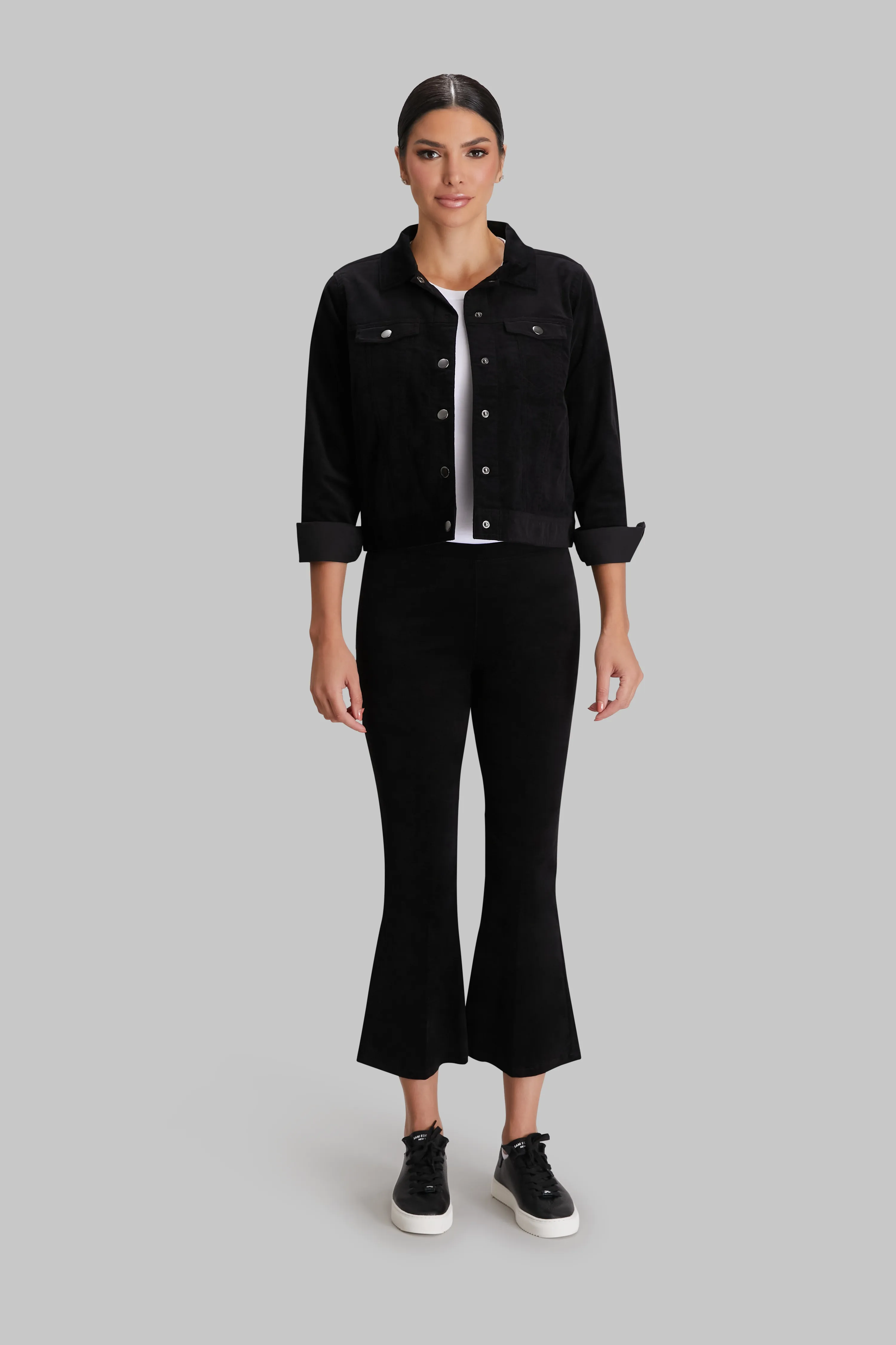 Washed Velvet Ruby Jean Jacket - FINAL SALE