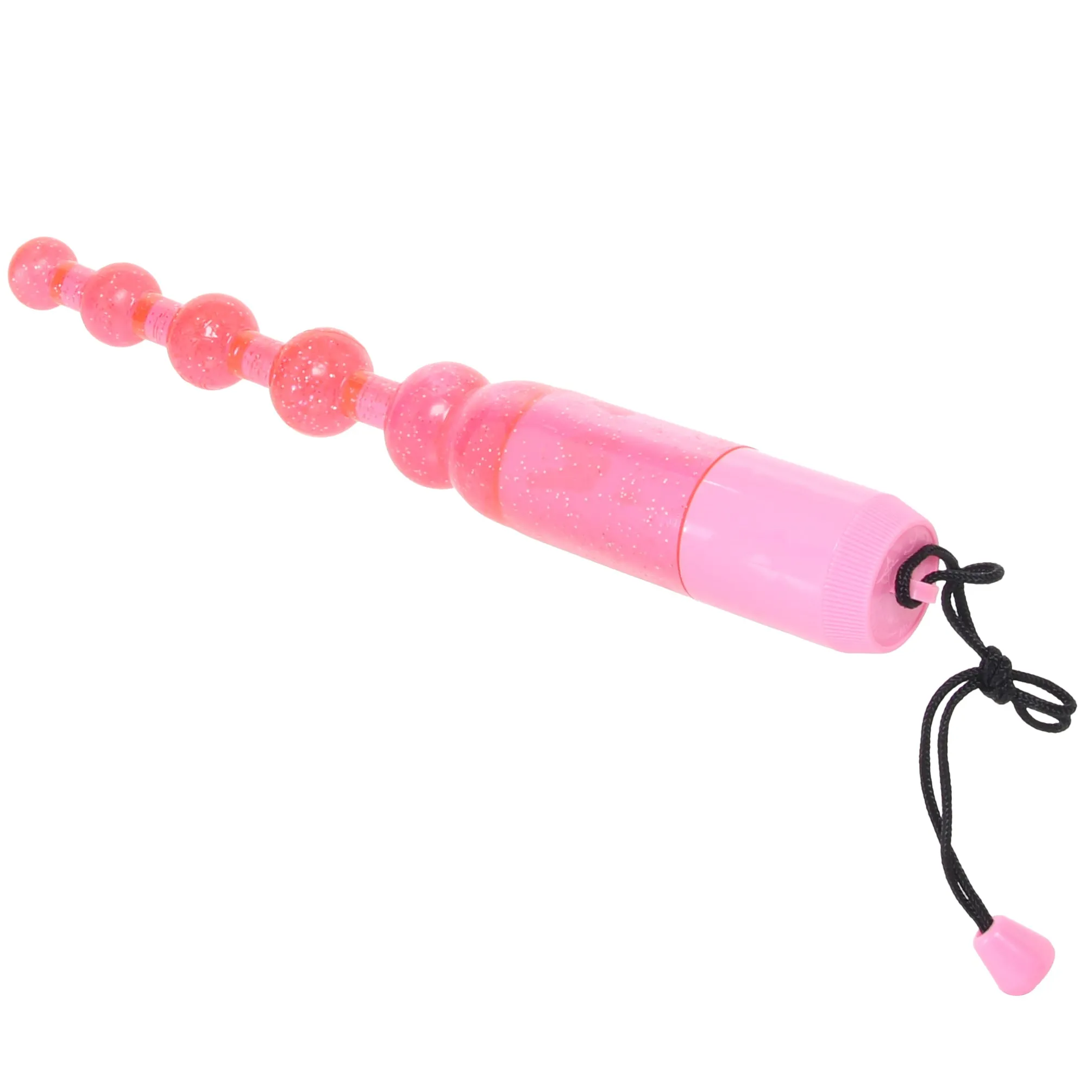 Waterproof Vibrating Pleasure Beads in Pink
