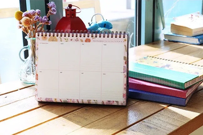 Weekly Planner By Nathalie Lete - Tour Eiffel Garden