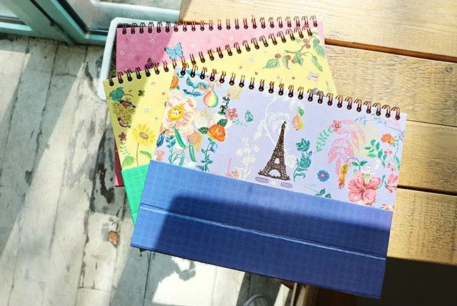 Weekly Planner By Nathalie Lete - Tour Eiffel Garden