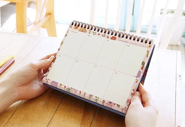 Weekly Planner By Nathalie Lete - Tour Eiffel Garden