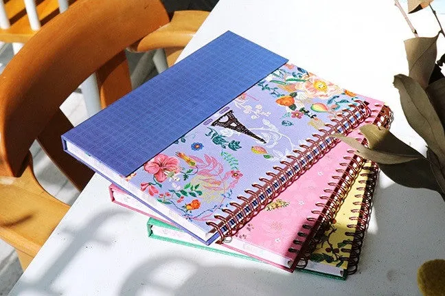 Weekly Planner By Nathalie Lete - Tour Eiffel Garden