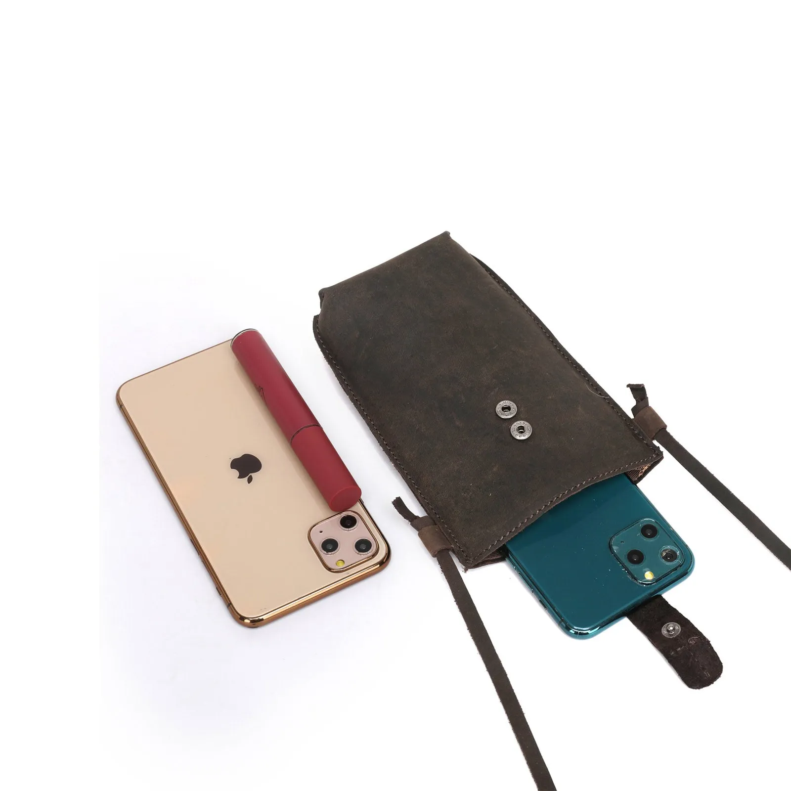 WG30-190 Wrangler Genuine Leather Phone Crossbody