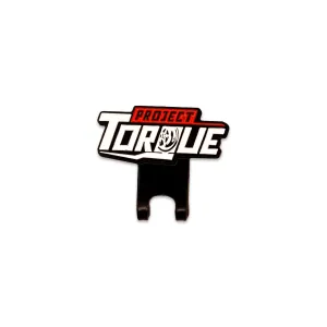 WHITE/RED CLIP