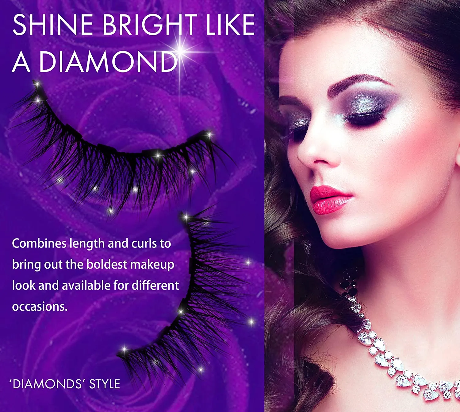 Wholesale Arishine 3D 5D Magnetic Eyelashes with Eyeliner Kit 12 pairs