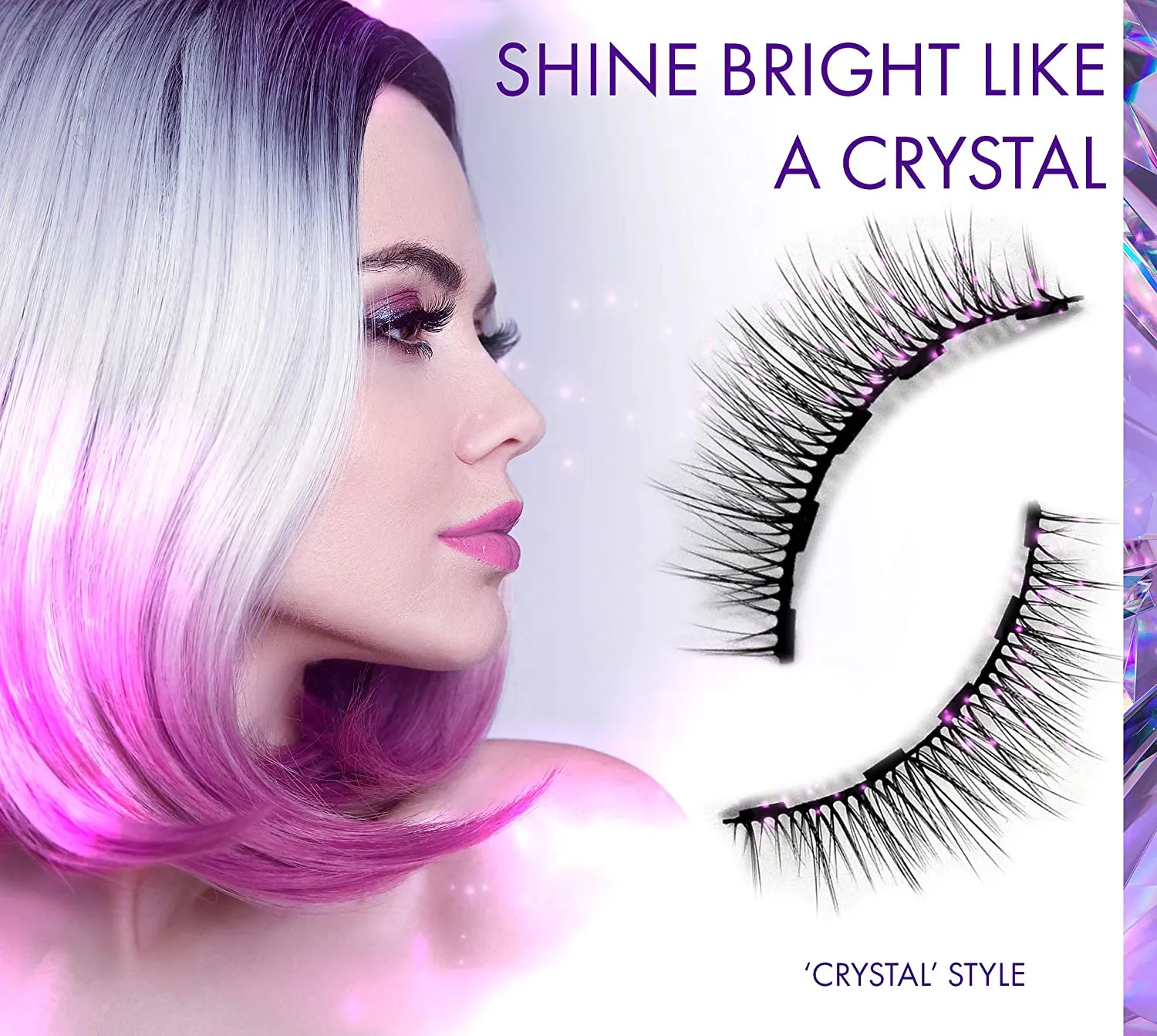 Wholesale Arishine 3D 5D Magnetic Eyelashes with Eyeliner Kit 12 pairs