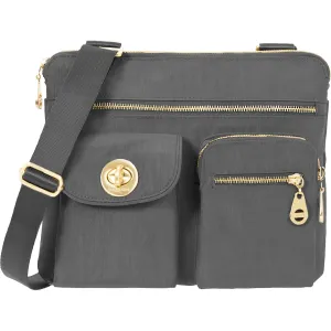 Women's Baggallini Sydney Bagg Charcoal Nylon