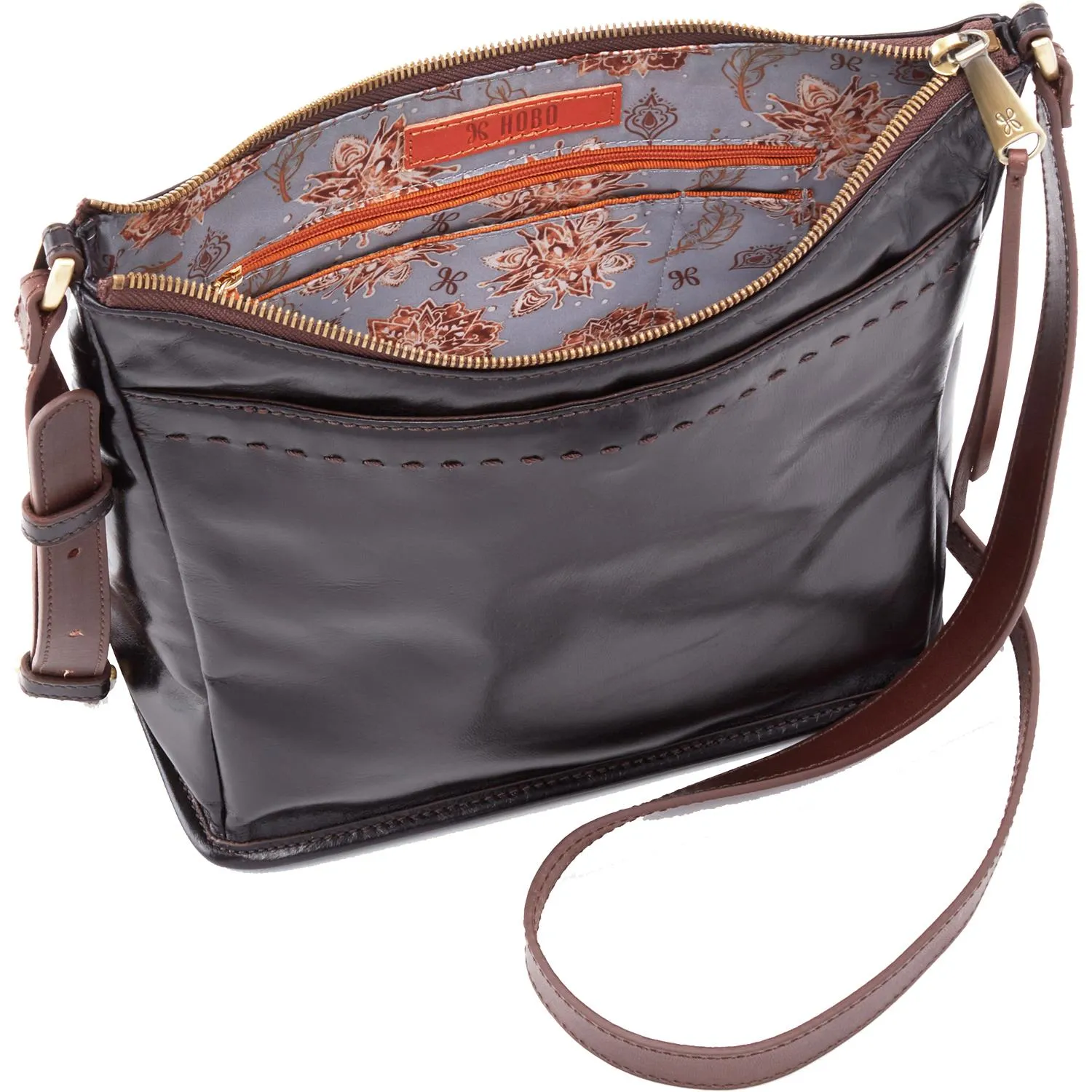 Women's Hobo Aviva Black Leather