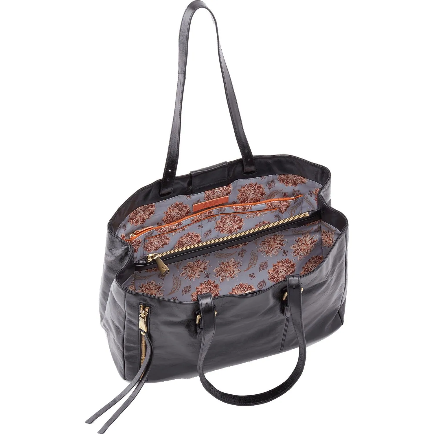 Women's Hobo Cabot Black Leather