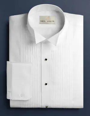Women's Wing Collar Tuxedo Shirt