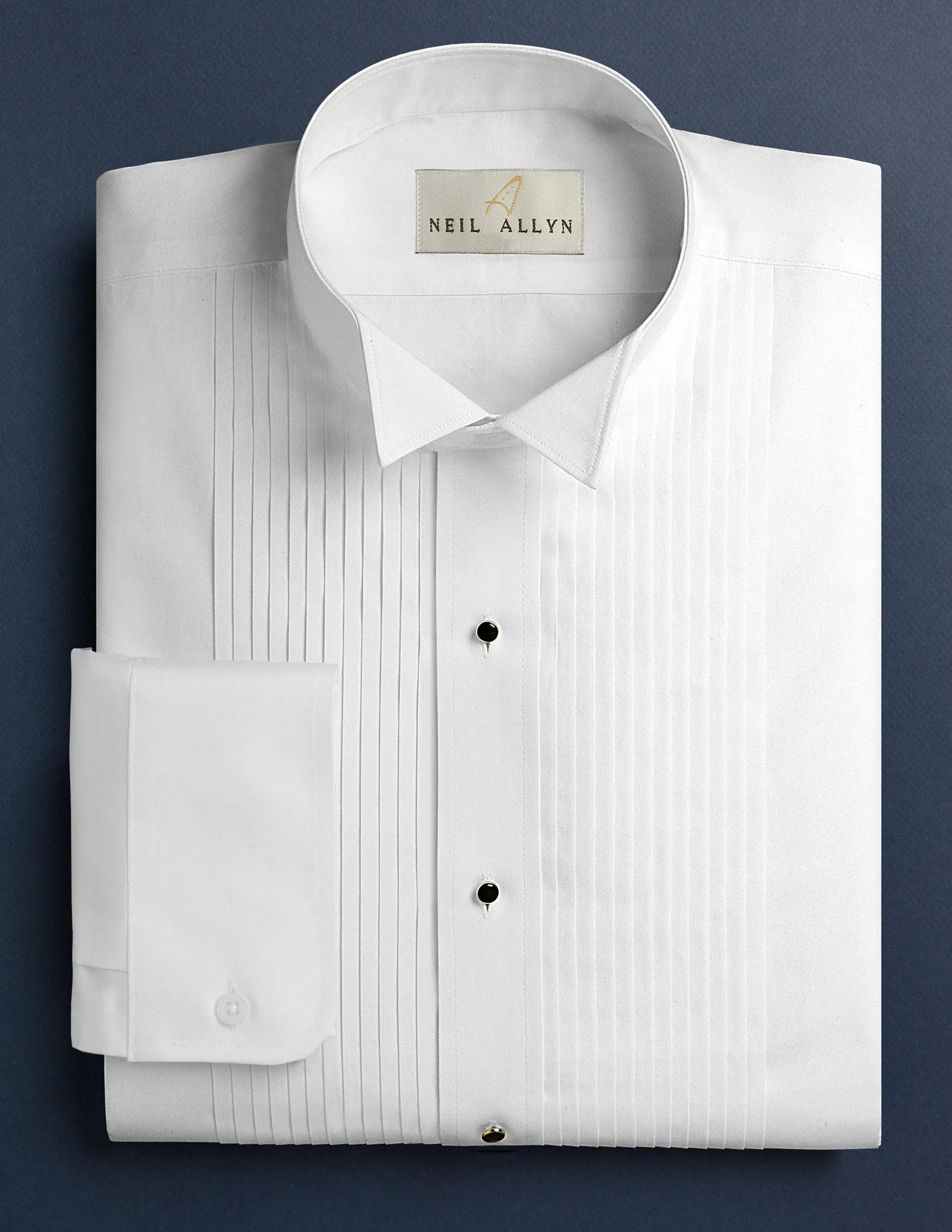 Women's Wing Collar Tuxedo Shirt
