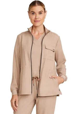 Women's Zip Front Utility Jacket