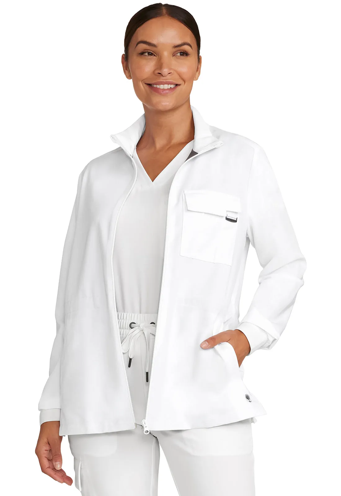 Women's Zip Front Utility Jacket