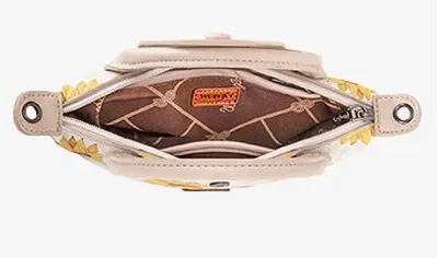 Wrangler Sunflower Print Mini Crossbody Bag