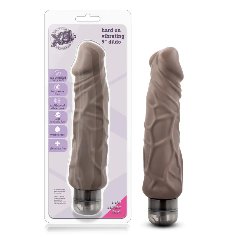 X5 Vibrating 9in Brown
