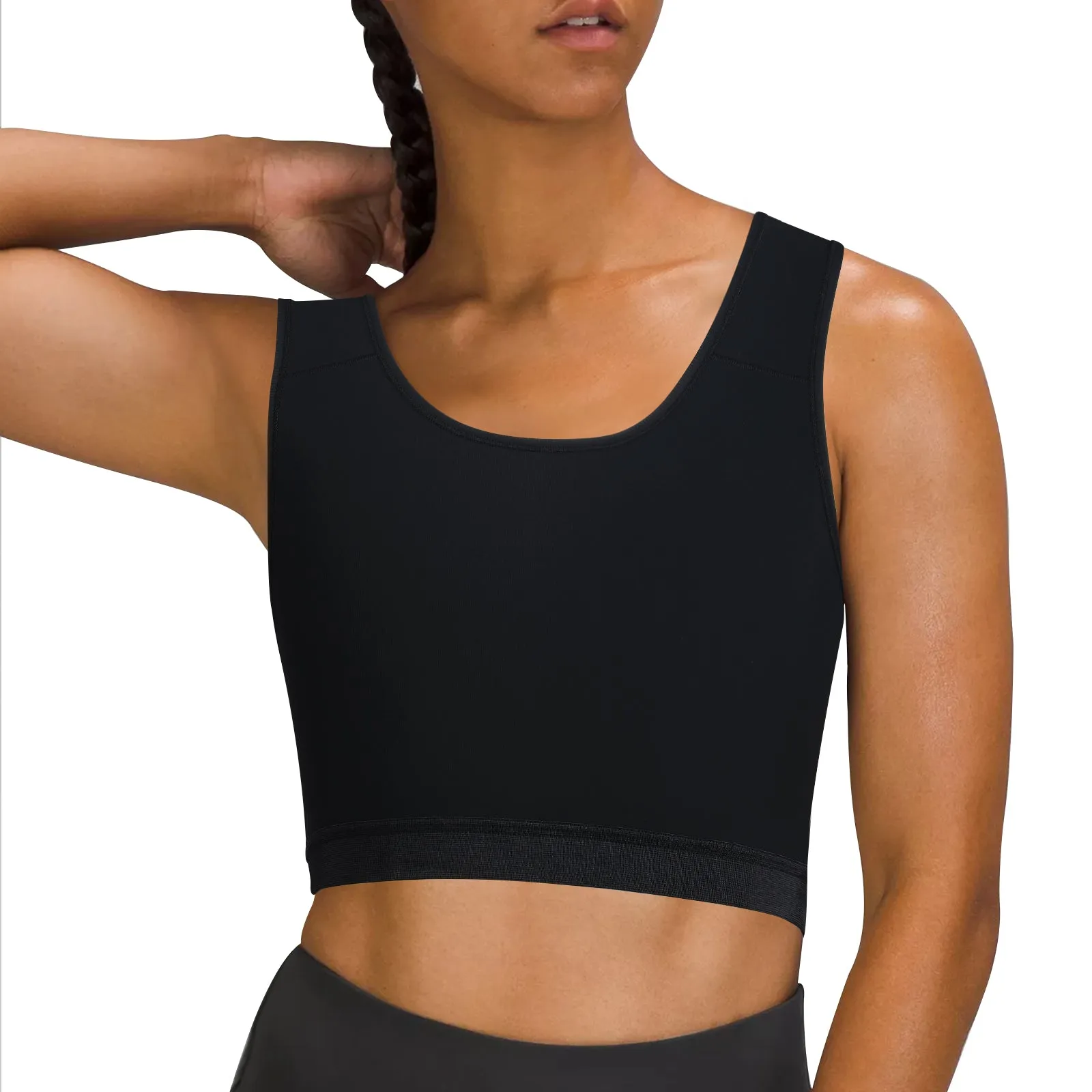 XUJI Transgender Chest Binder FTM Binder Trans Half Breast Binder Tank Top - XUJI Srore