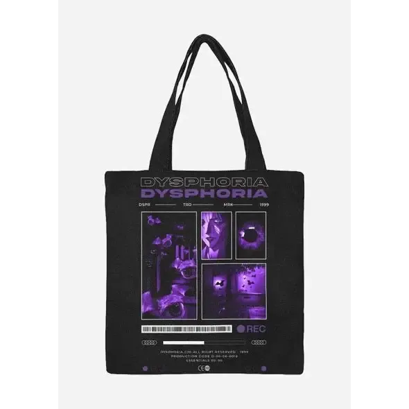 Y2K Tote Bag in High-Grade Canvas for Effortless Style and Convenience