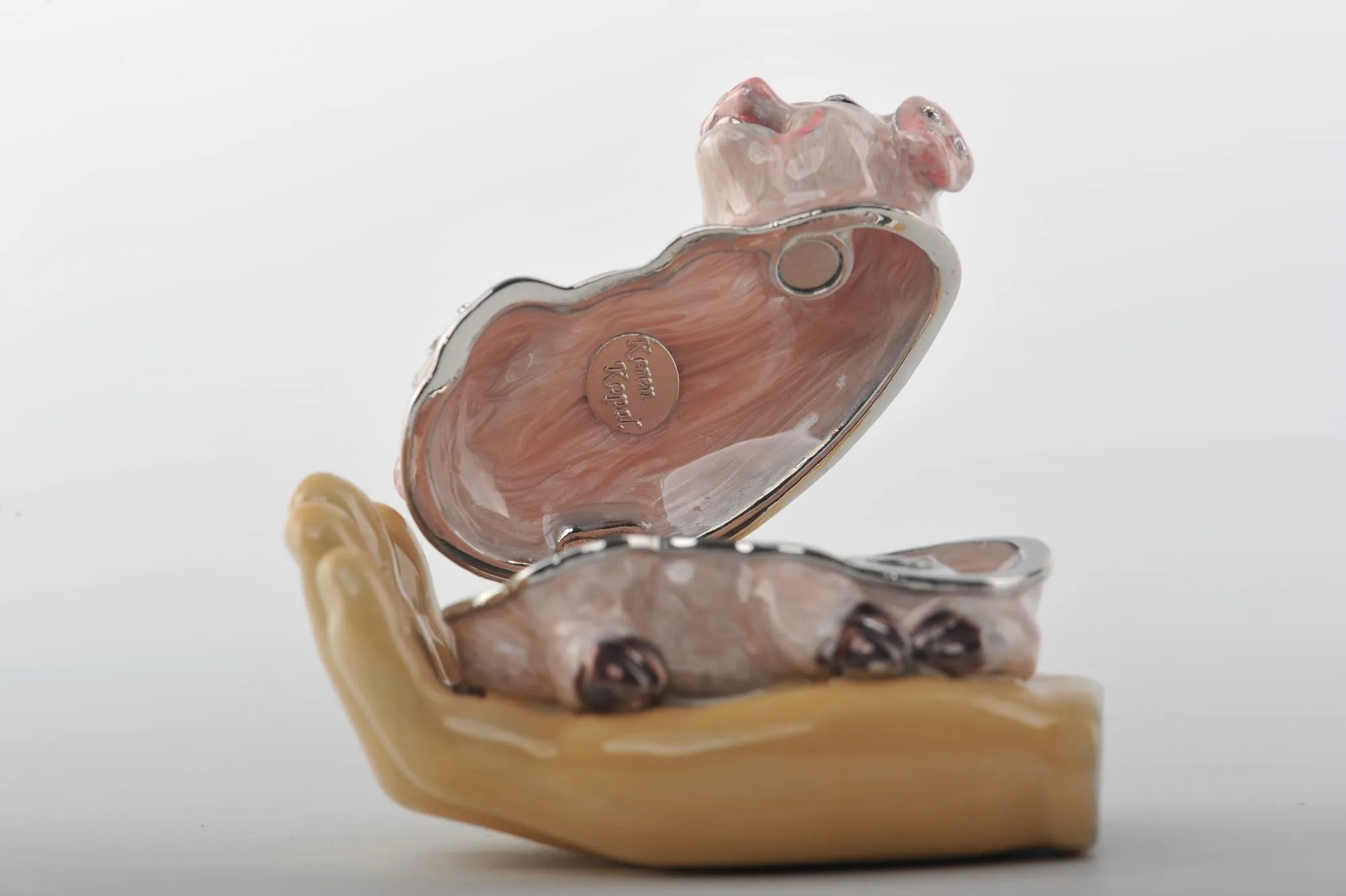 Zodiac Pig Laying on Hand