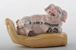 Zodiac Pig Laying on Hand